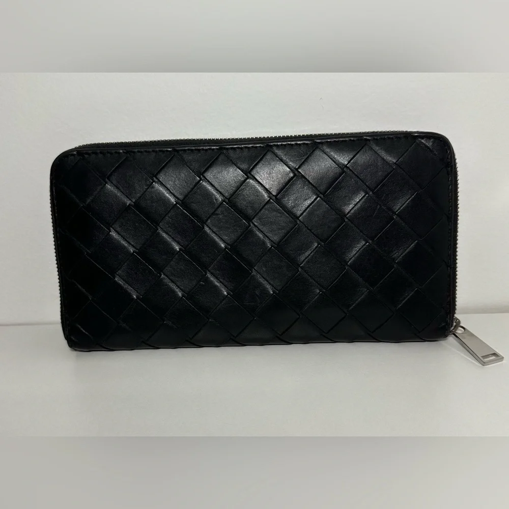 Bottega Zippy Wallet - Black
